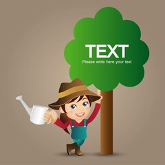 People Set - Profession - Farmer