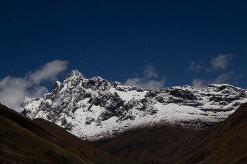 Obraz premium Mountain Altar with a clear sky