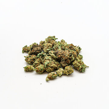 Blueberry Skunk Cannabis Strain Marijuana Flower Small Buds