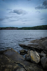 lake and sky