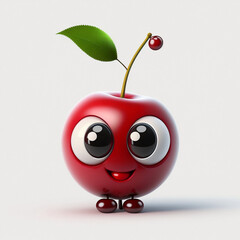 Cute Cherry Character