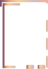 Gallery drawing picture letter notebook sketching art brush frame decorative background pattern illustration