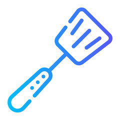 spatula gradient icon