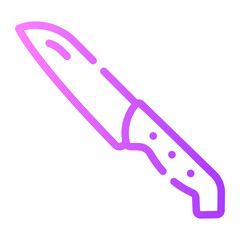 knives gradient icon