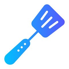 spatula gradient icon