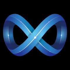 abstract infinity symbol