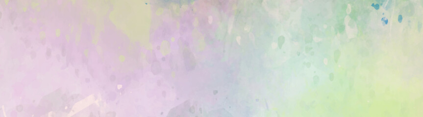 Abstract colorful watercolor background for banner design. 