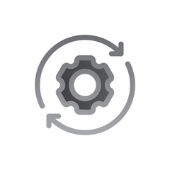 work in progress two tone gradient icon