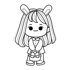 easter girl