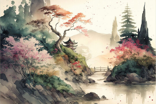 Japanese Landscape Images Browse 1 034 221 Stock Photos Vectors and Video Adobe Stock