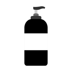 Hand sanitizer icon isolated on transparent background.