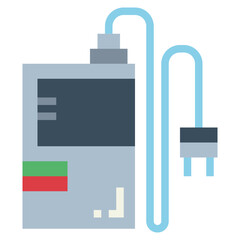 charger flat icon style