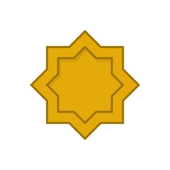 ornament islamic day vector design