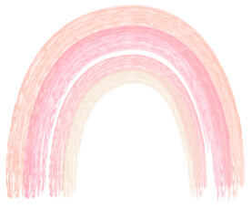 Cute rainbow decoration illustration 2