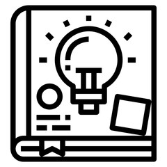 education line icon style