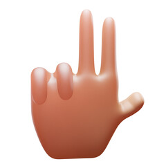Finger Gun 3D Icon
