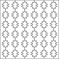 Stylish texture with figures from lines.
Abstract geometric black and white pattern for web page, textures, card, poster, fabric, textile. Monochrome graphic repeating design.