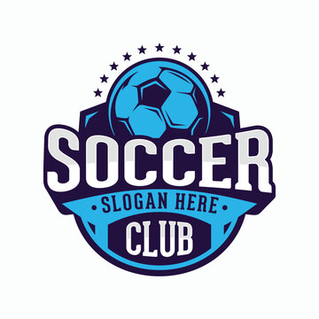 Soccer Club logo or Football emblem logo design