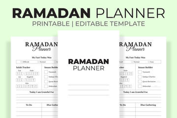 Ramadan Planner