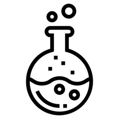 flask line icon style