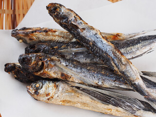 炭火焼きの焼あご