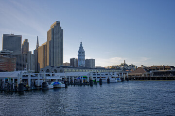 Obraz premium San Francisco city skyline