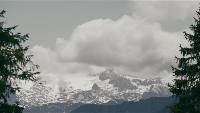 snow covered mountains Austria