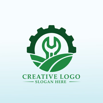 logo for selling and repair services for all machines and devices