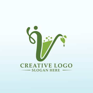 Natural And Personal Appearance To Sustainable Vegetable Logo