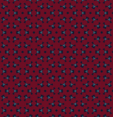 Abstract medley geometric pattern. A seamless background, vintage texture.	
