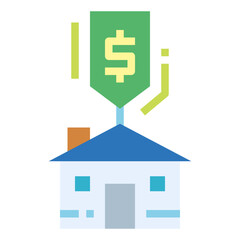 price flat icon style