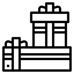 gift line icon style