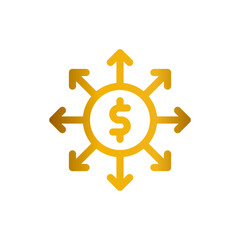 liabilities gradient icon