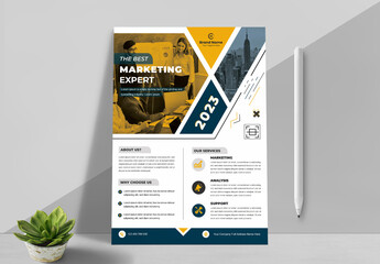 New Business Flyer Corporate Design