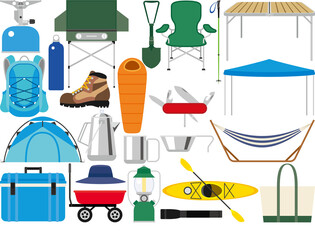 アウトドアグッズ　セット
