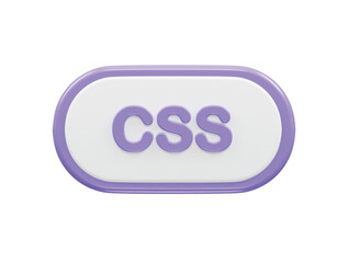Html web icon 3d rendering vector transparent illustration