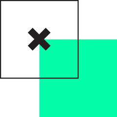 Obraz premium Memphis Combined Element 