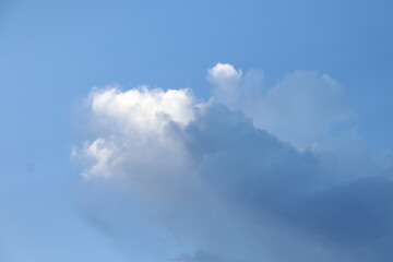 blue sky with clouds
