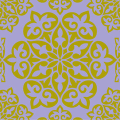 Background with Colorful Mandala Design