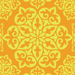 Fototapeta premium Background with Colorful Mandala Design