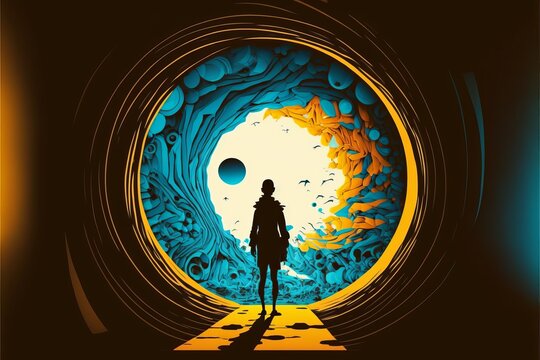 Curiosity Abstract Art (generative AI)