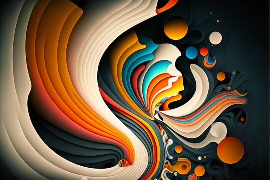 Enthusiasm Abstract Art (generative AI)