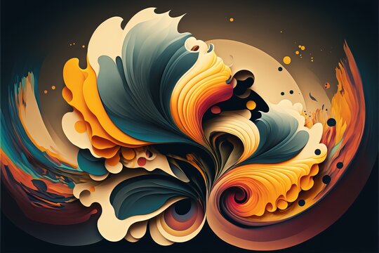 Gratitude Abstract Art (generative AI)