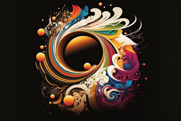 Innovation Abstract Art (generative AI)