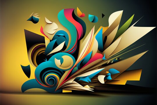 Initiative Abstract Art (generative AI)