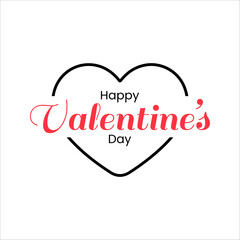 Valentine`s Day Letttering