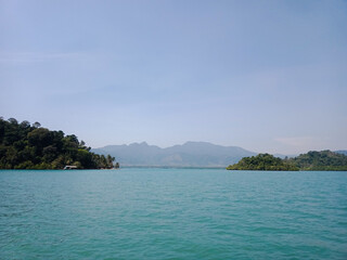 tropical island