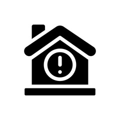 house glyph icon