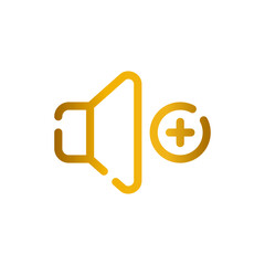 audio gradient icon