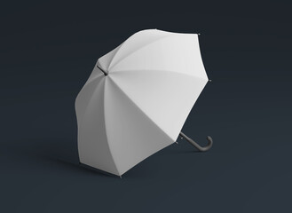 Umbrella mockup template with copy space for your logo or graphic design